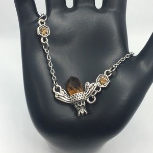 Honeycomb Bee🐝 Chain Bracelet